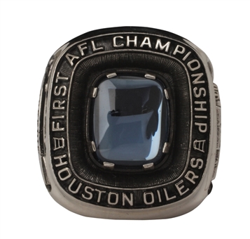 1960 Houston Oilers AFL Championship Coachs Ring - Mac Speedie